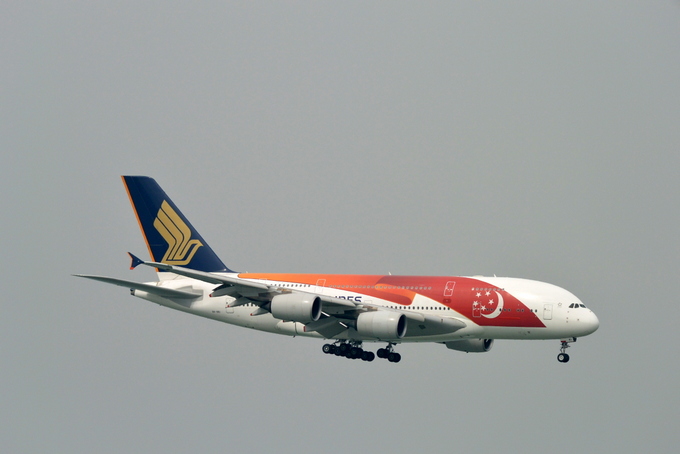 A380や747など大型機が頻繁に飛来